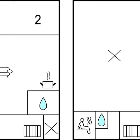 2 Bedroom Amazing In 펜션 *